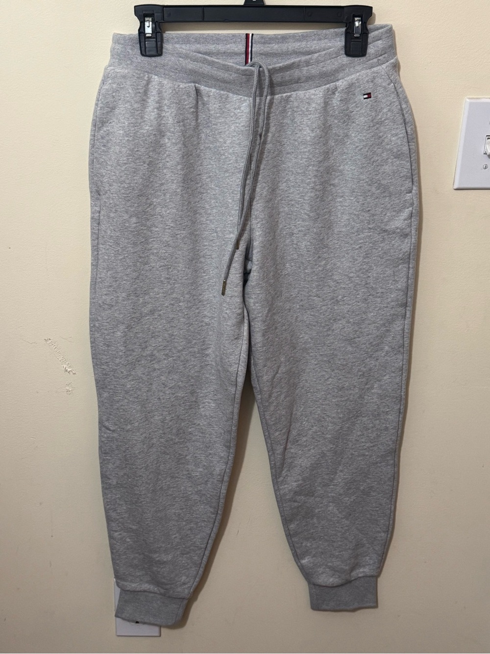 Tommy Hilfiger Men's Gray Fleece Jogger Pants